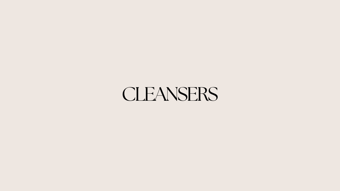 Cleansers
