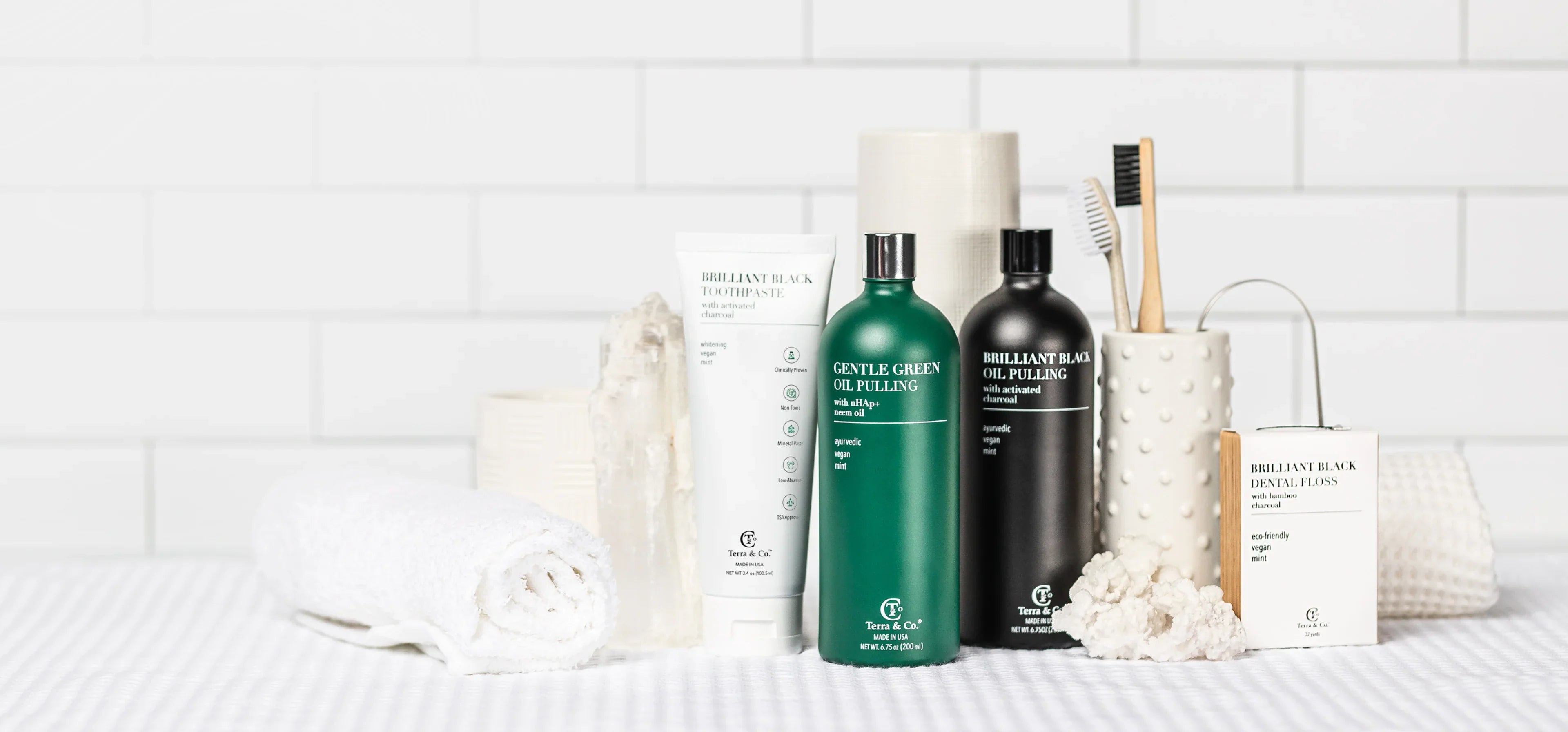 Terra & Co. Organic, Vegan, Fluoride-Free Oral Care