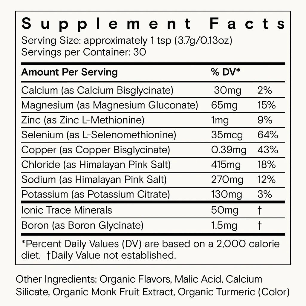 Mini Dew | electrolytes + trace minerals