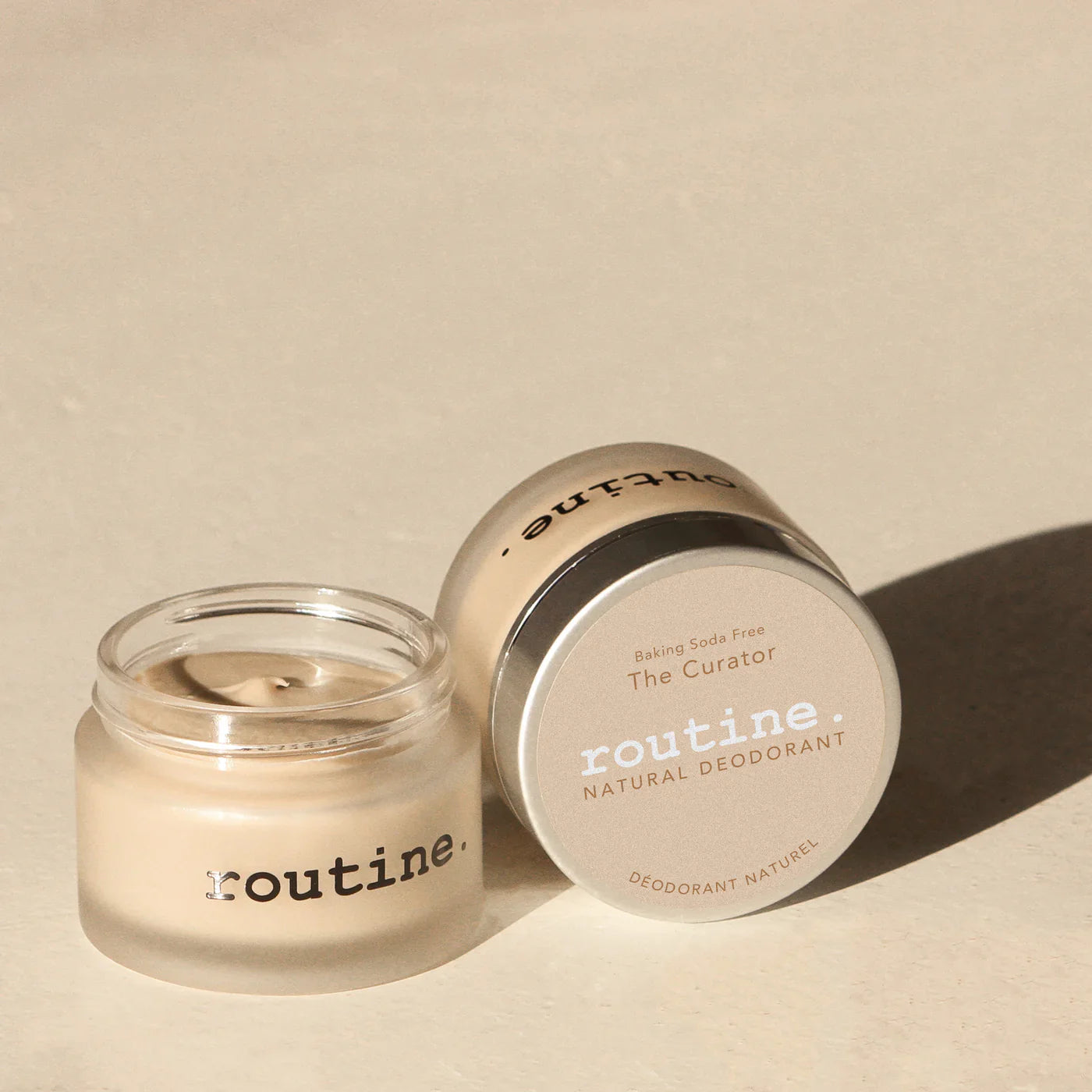 Routine | THE CURATOR Deodorant Cream – Baking Soda Free Formula