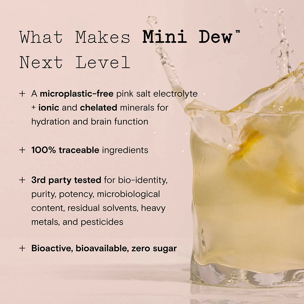 Mini Dew | electrolytes + trace minerals