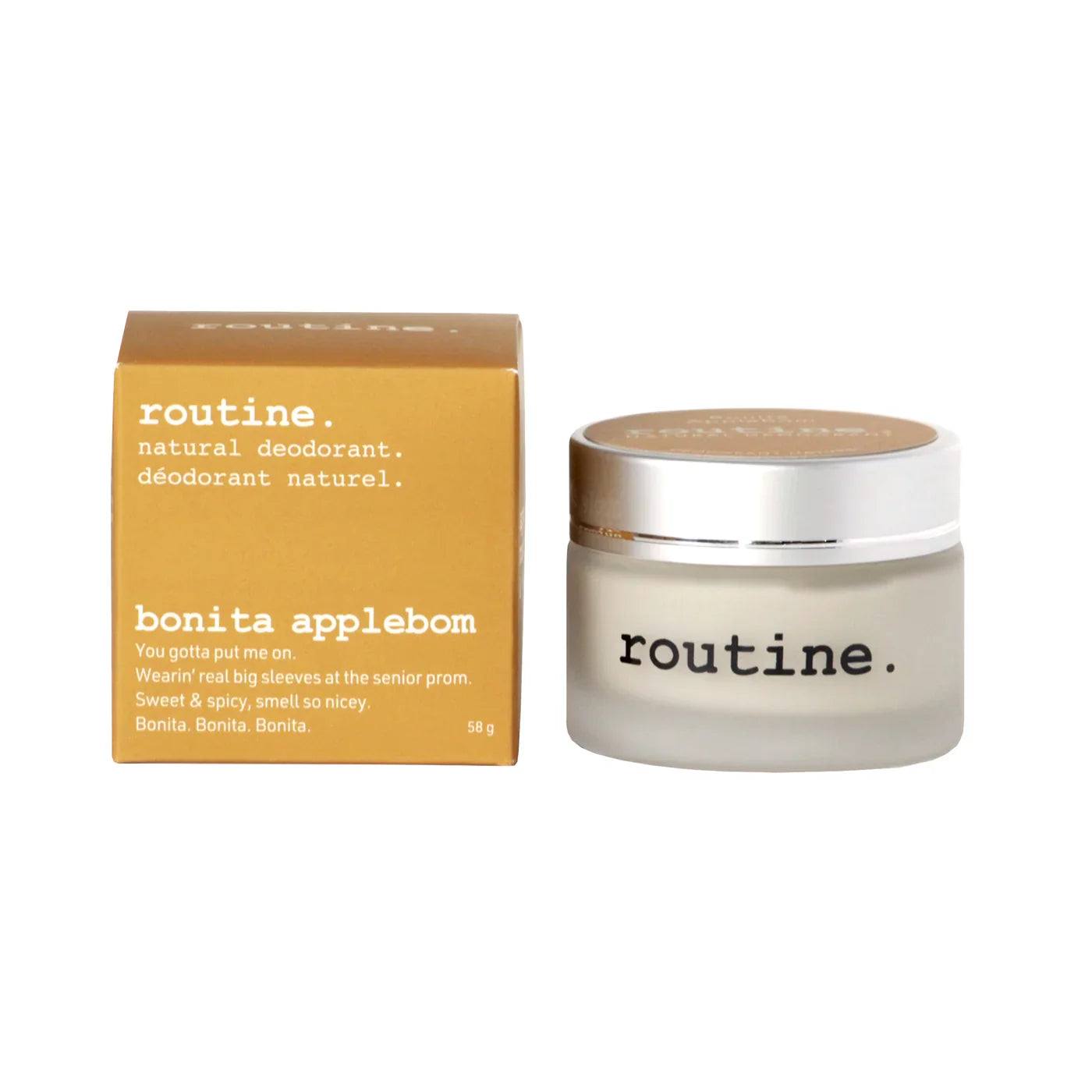 Routine | Bonita Applebom Deodorant Cream