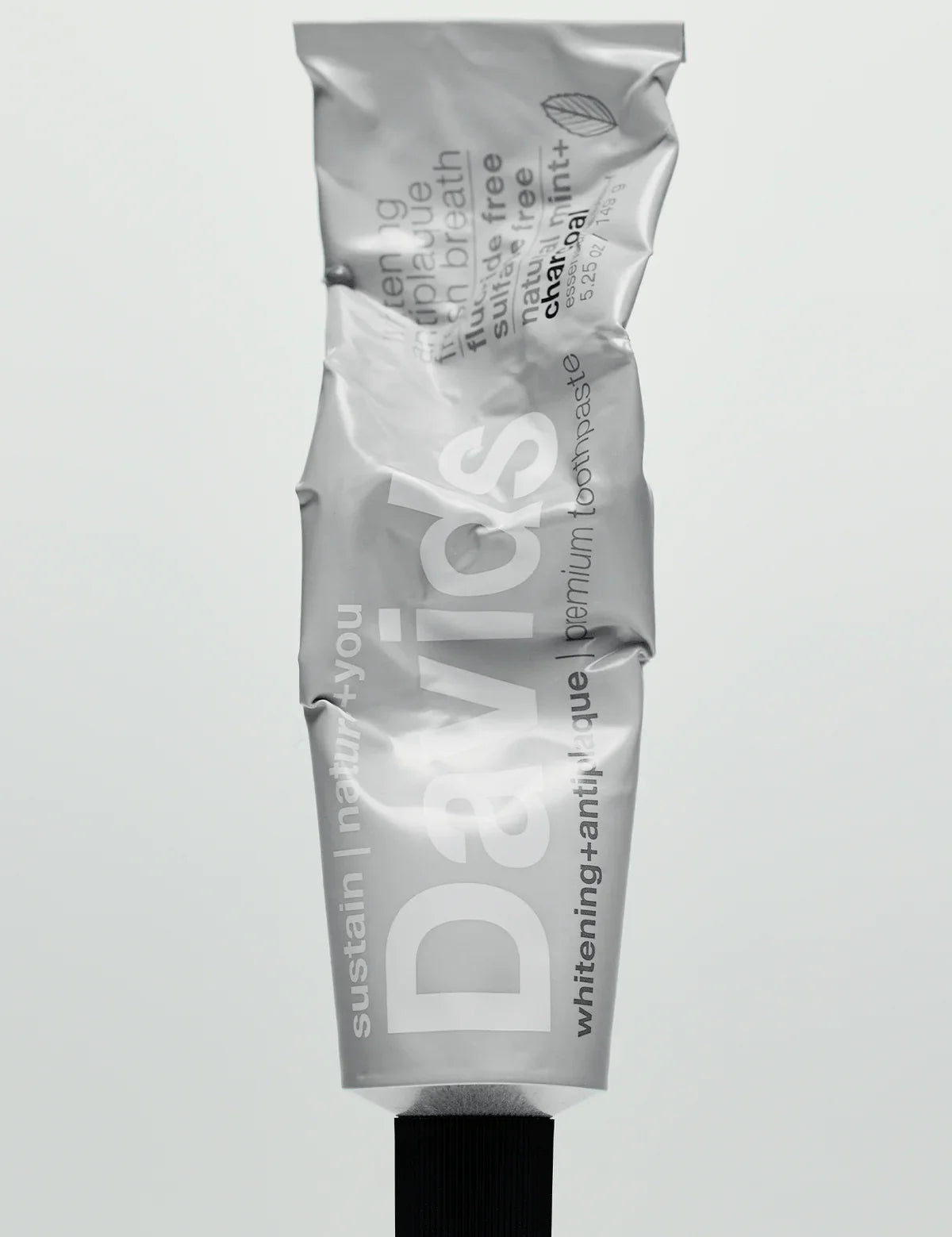 Premium Natural Toothpaste • Charcoal + Peppermint