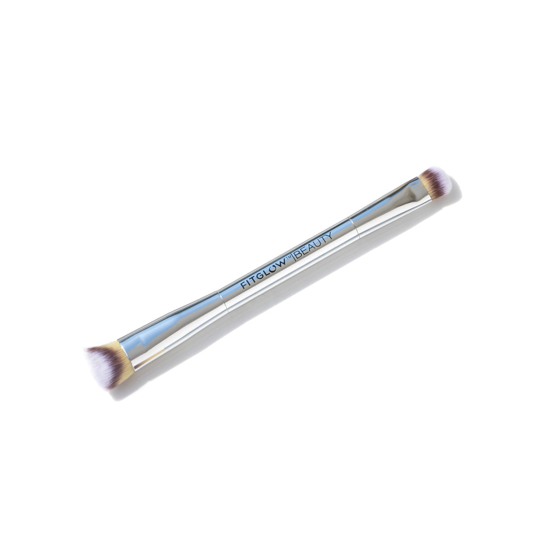 Fitglow Beauty | VEGAN TEDDY DOUBLE CONCEAL + CORRECT BRUSH