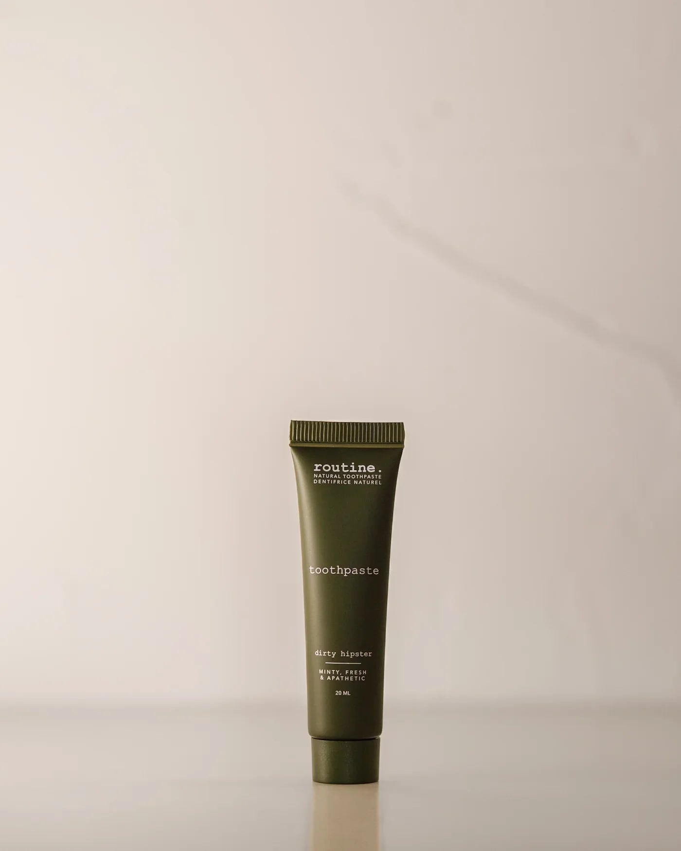 Routine | Dirty Hipster Natural Toothpaste