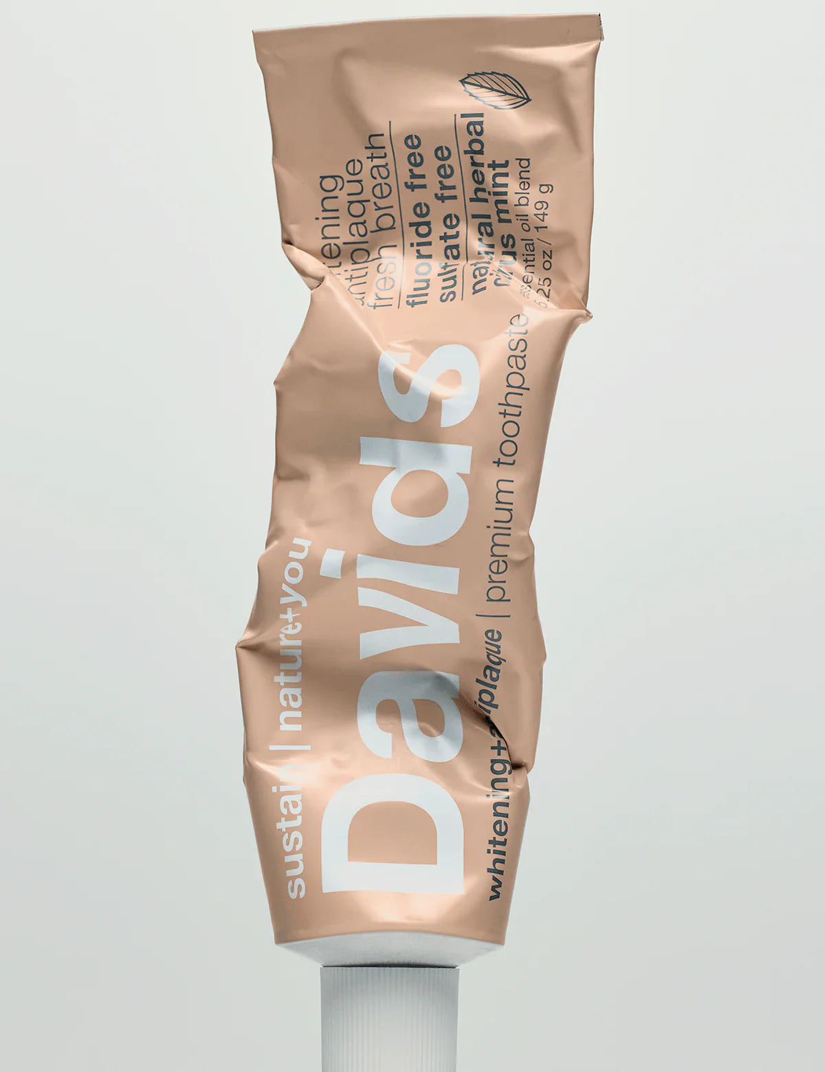 Davids | Premium Natural Toothpaste • Herbal Citrus Peppermint