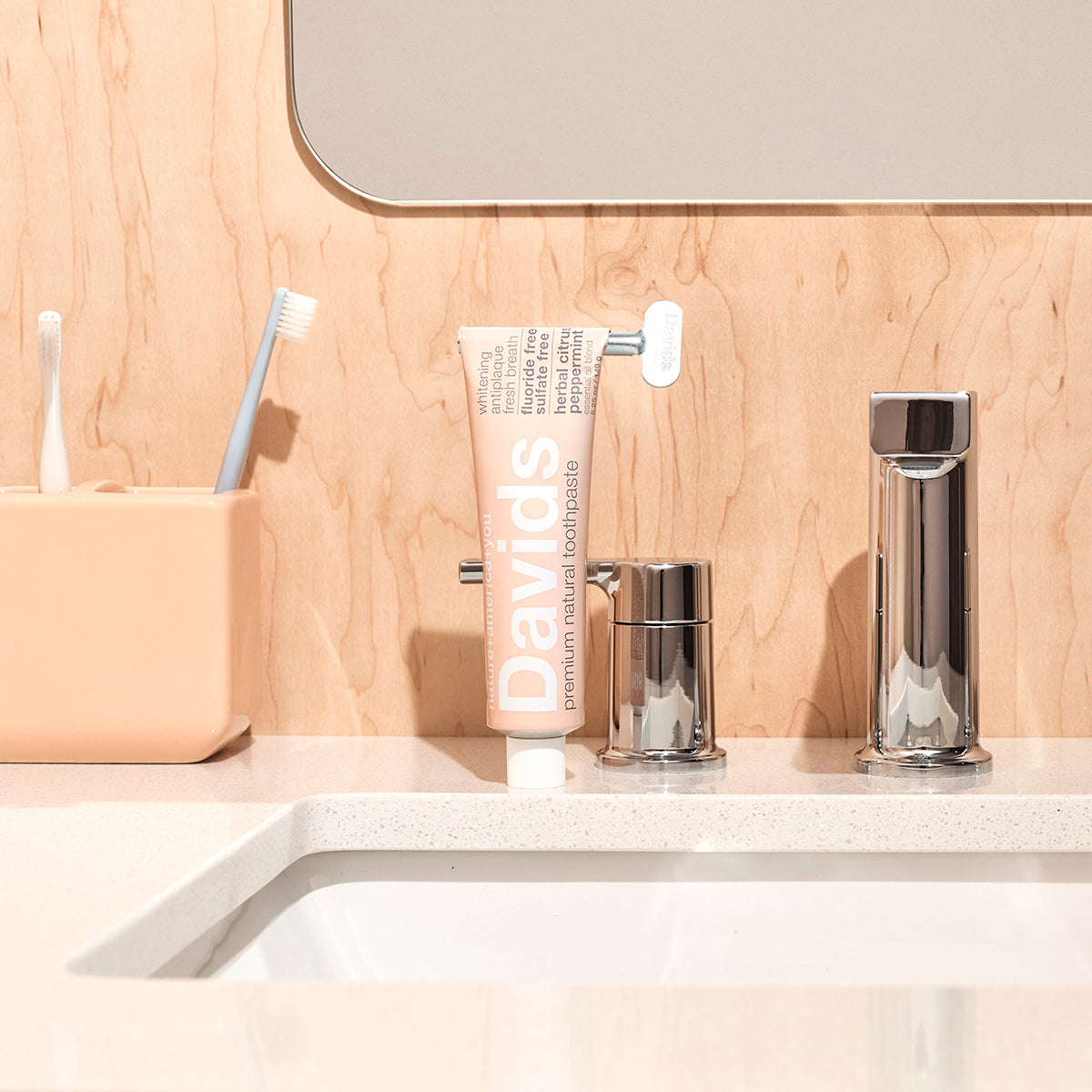Davids | Premium Natural Toothpaste • Herbal Citrus Peppermint