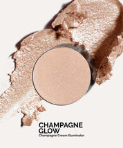 Fitglow Beauty | MULTI-USE CREAM LIP + CHEEK + ILLUMINATOR REFILL Champagne