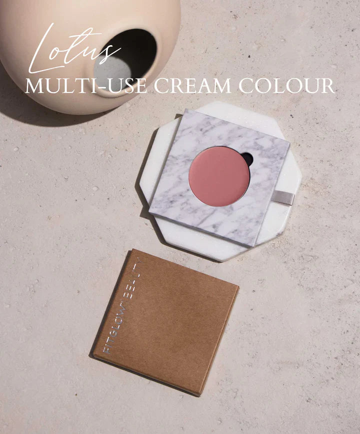 Fitglow Beauty | MULTI-USE CREAM LIP + CHEEK + ILLUMINATOR REFILL Lotus