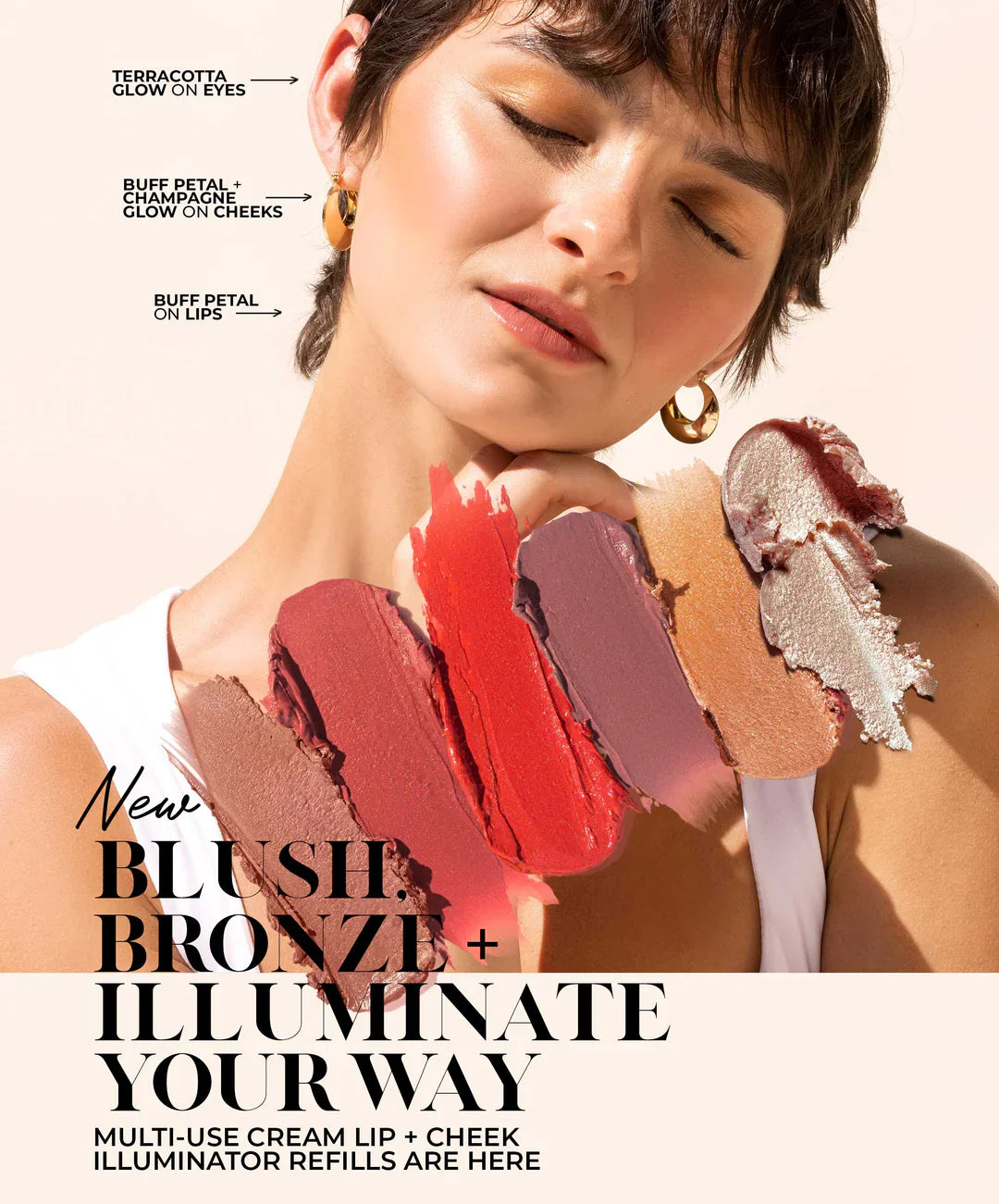 Fitglow Beauty | MULTI-USE CREAM LIP + CHEEK + ILLUMINATOR REFILL