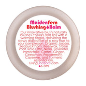 Living Libations Maiden Fern Blushing Balm