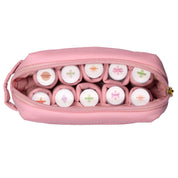 Living Libations | Mini Puffer Dopp Bag Primrose Pink
