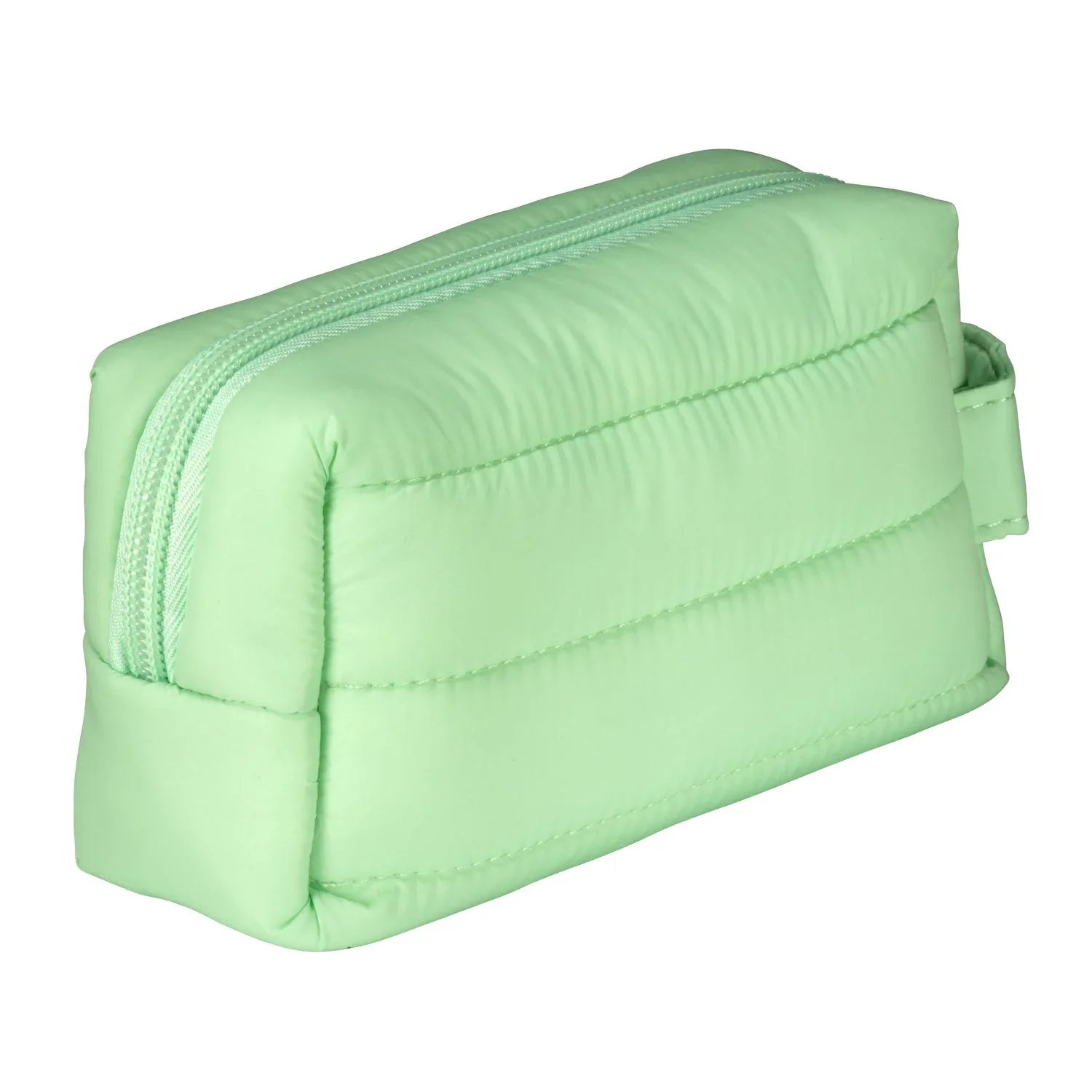 Living Libations | Mini Puffer Dopp Bag Seafoam Green