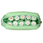 Living Libations | Mini Puffer Dopp Bag Seafoam Green