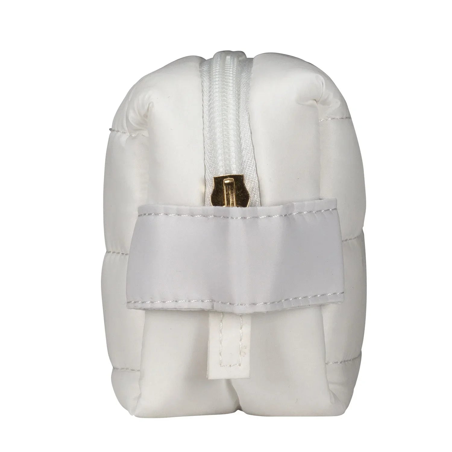 Living Libations | Mini Puffer Dopp Bag Wisteria White