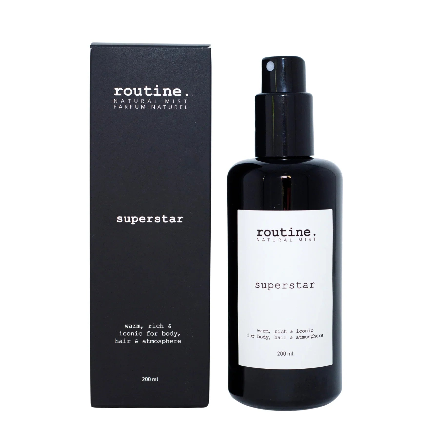 Routine | SUPERSTAR Body, Hair & Atmosphere Mist