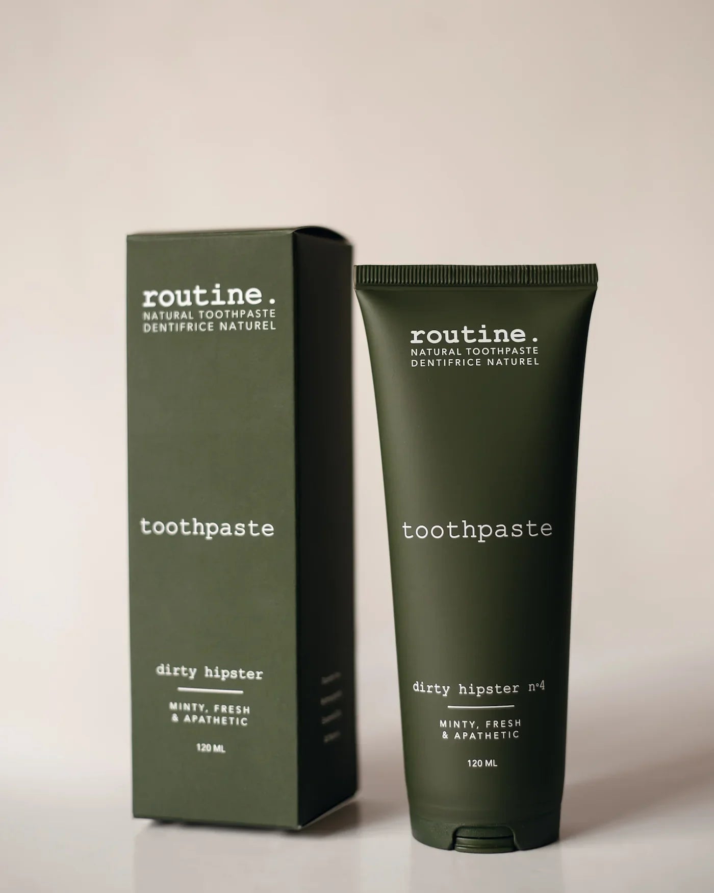 Routine | Dirty Hipster Natural Toothpaste