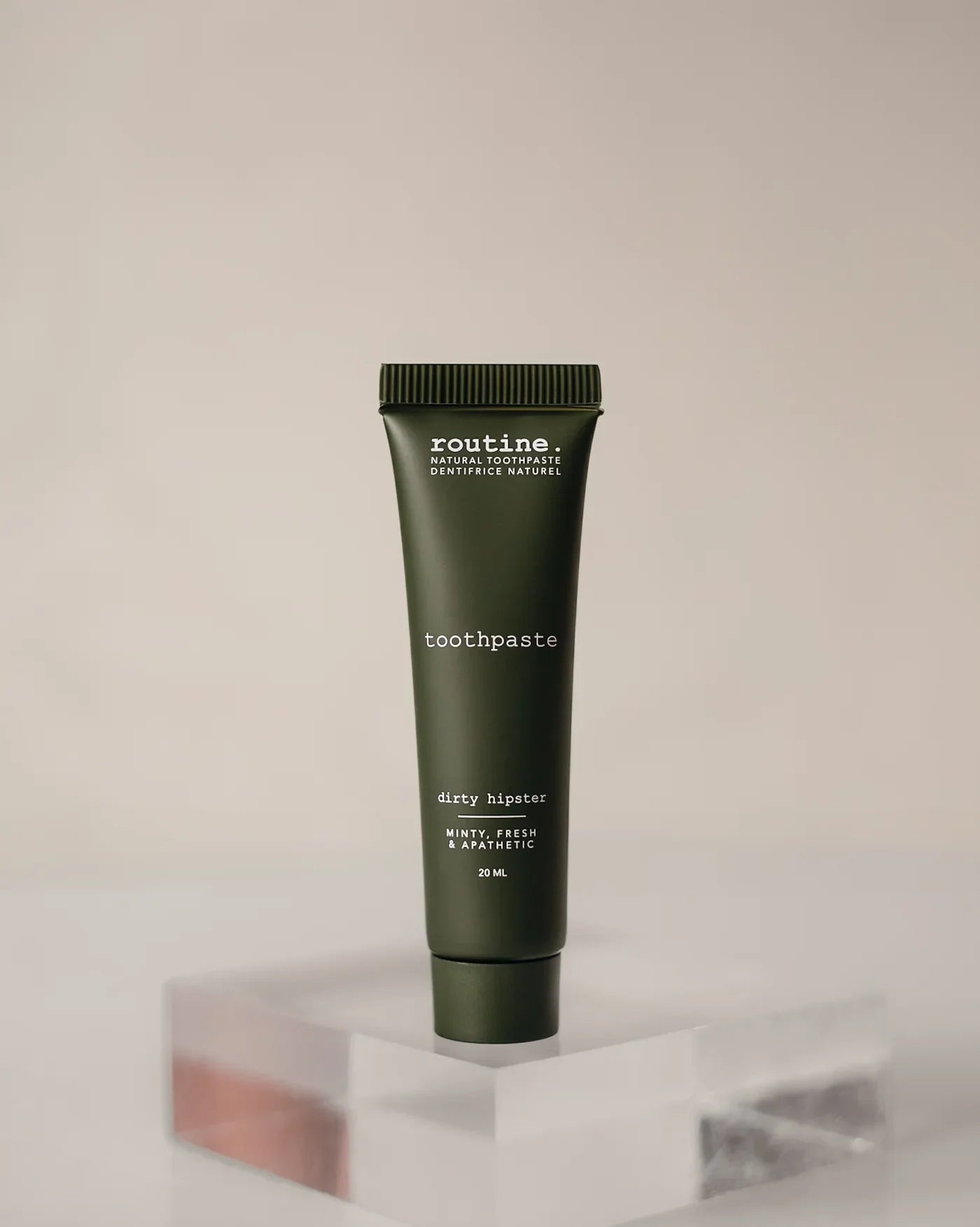 Routine | Dirty Hipster Natural Toothpaste