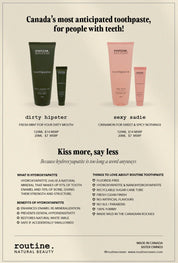 Routine | Dirty Hipster Natural Toothpaste
