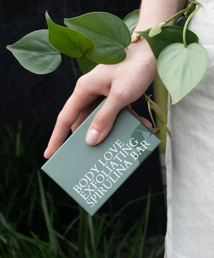 Fitglow Beauty | BODY LOVE Exfoliating Spirulina Soap Bar