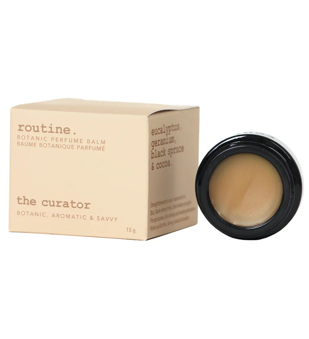 Routine | THE CURATOR Botanic Perfume Balm