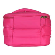 Living Libations | Puffer Train Case Peony Pink