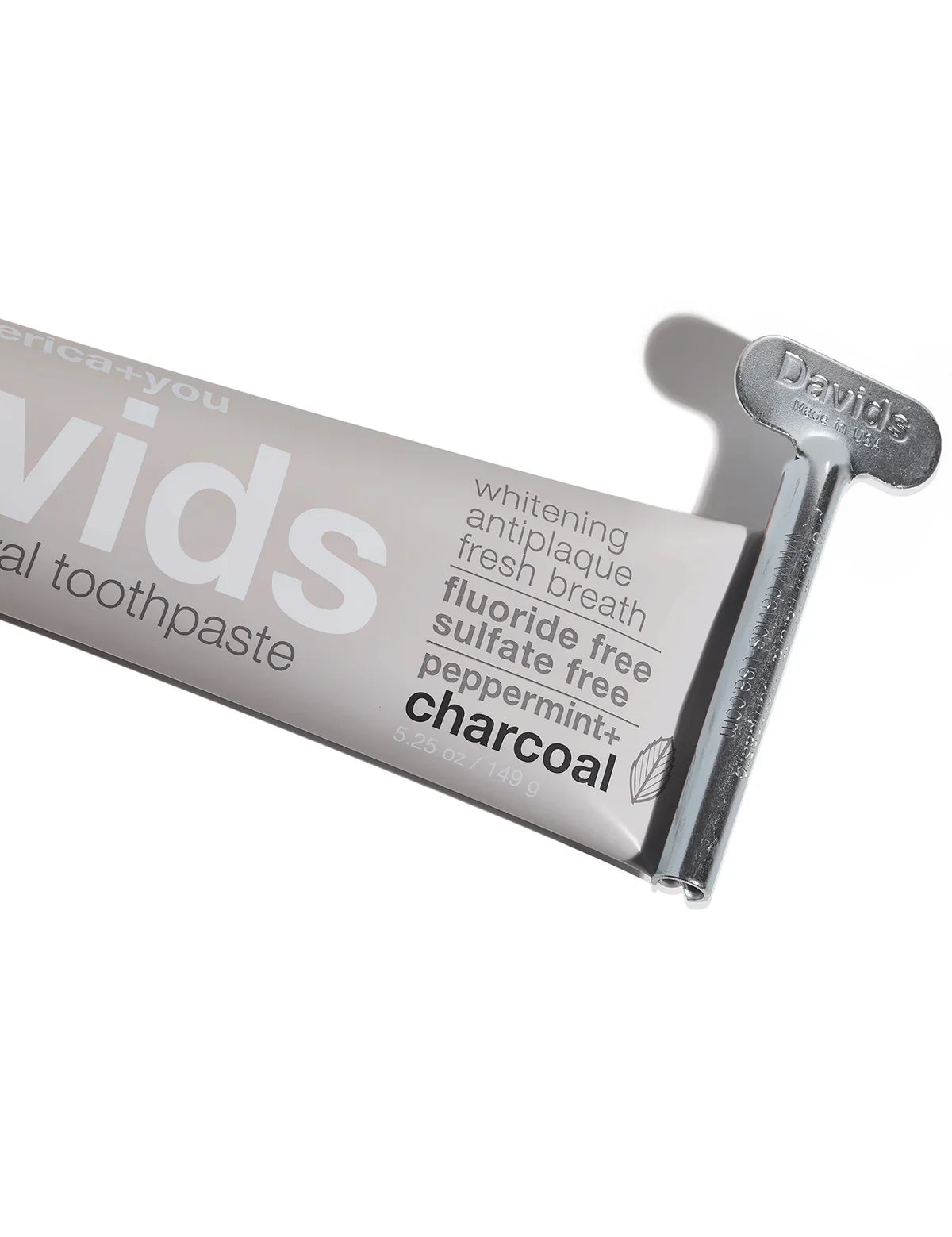 Premium Natural Toothpaste • Charcoal + Peppermint