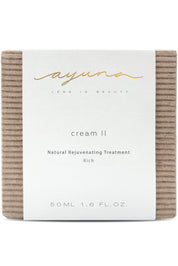 Ayuna cream II – Rich Natural Rejuvenating Treatment Box
