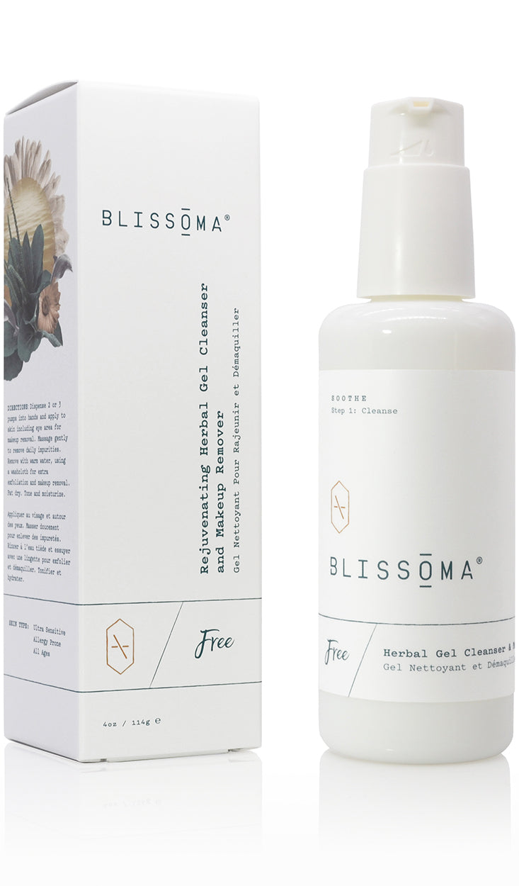 Free – Rejuvenating Herbal Gel Cleanser + Makeup Remover