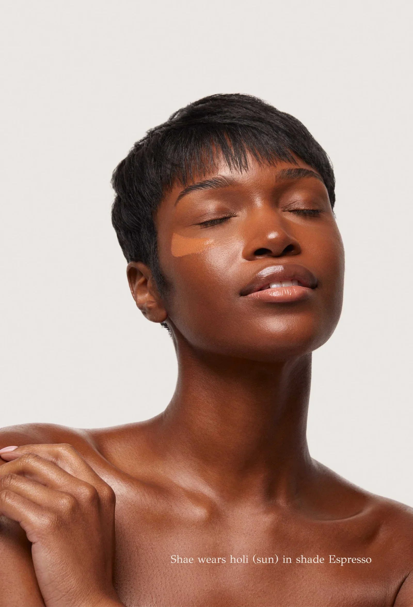 Agent Nateur | h o l i ( Sun ) spf 50 dewy tinted skin drops espresso