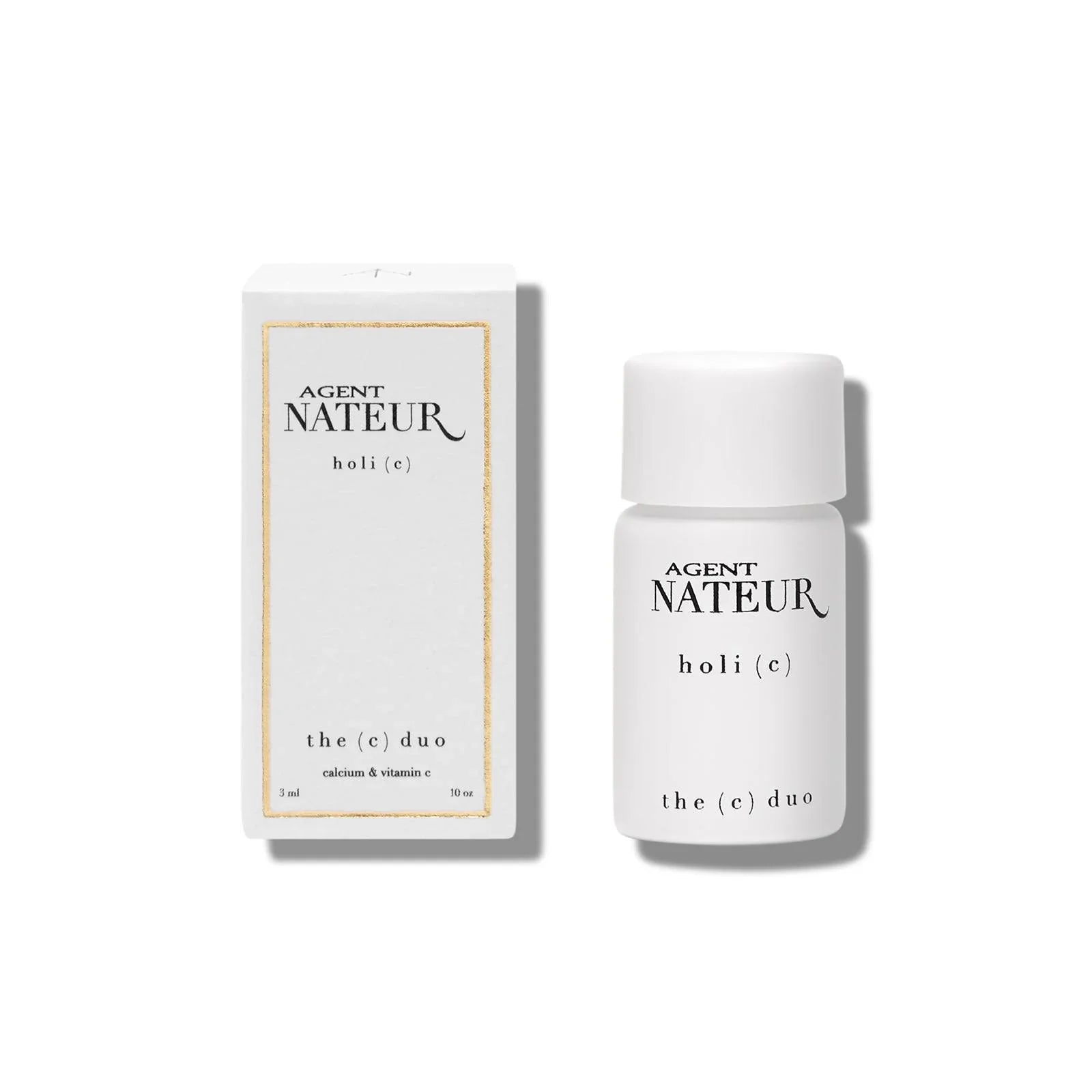 Agent Nateur holi (c) Travel Size Calcium & Vitamin C Duo