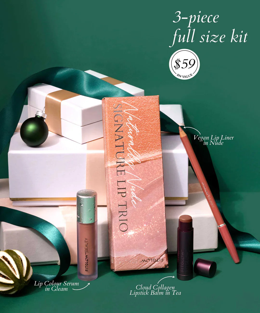 Fitglow Beauty | Signature Lip Trio