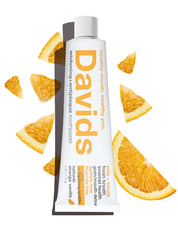 Davids | Kids + Adults Nano-Hydroxyapatite Premium Toothpaste • Orange Vanilla