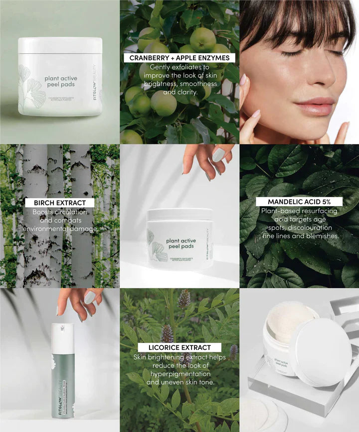 Fitglow Beauty | PLANT ACTIVE PEEL PADS