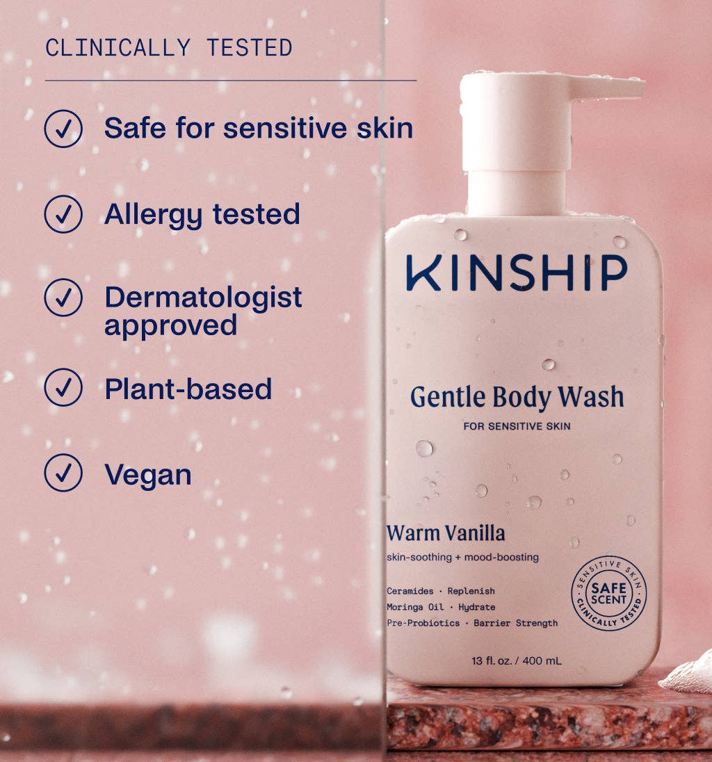 Kinship | Gentle Hydrating Body Wash - Warm Vanilla