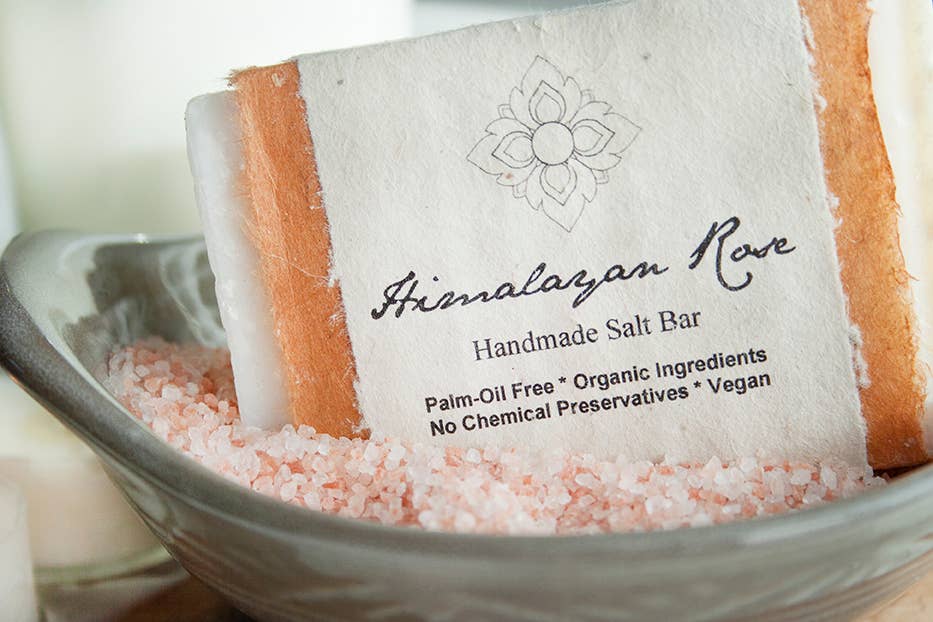 Unearth Malee | Himalayan Rose Salt Organic Soap