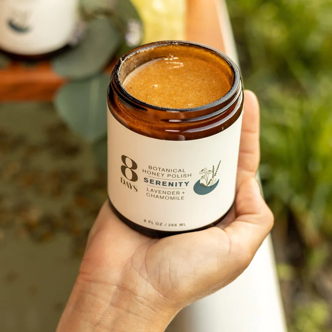 8 Days | SERENITY BOTANICAL BODY POLISH Lavender + Chamomile