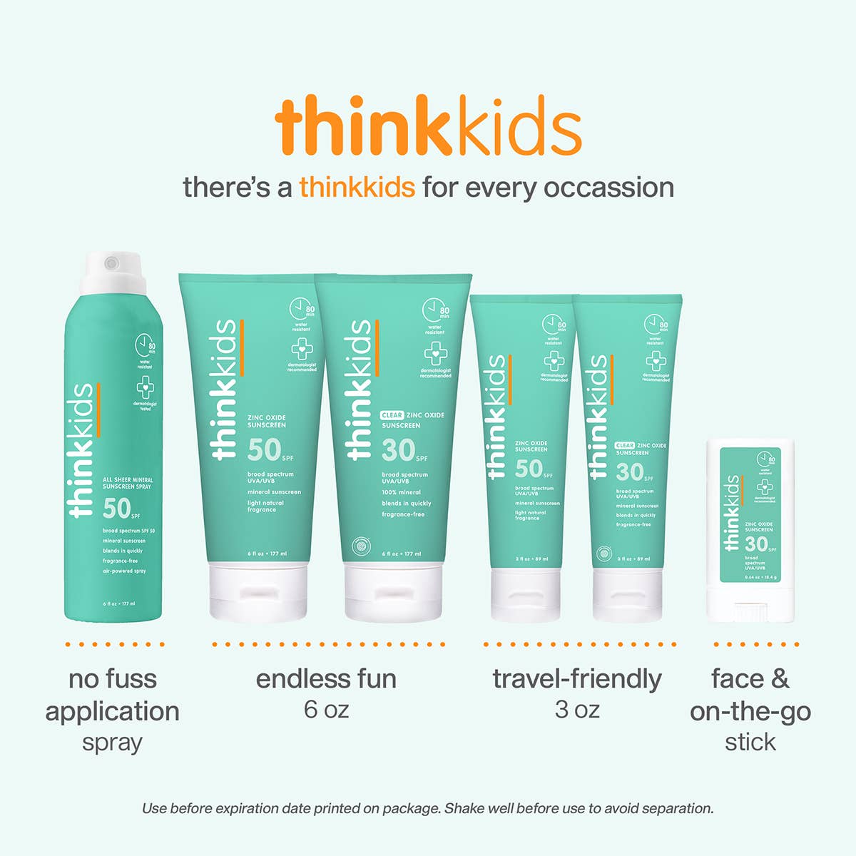 ThinkSun | ThinkKids SPF 30 Face &amp; Body Sunscreen Stick