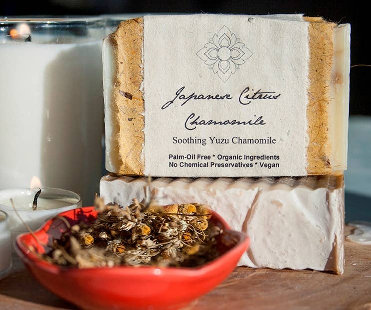 Unearth Malee | Japanese Citrus Chamomile Organic Soap