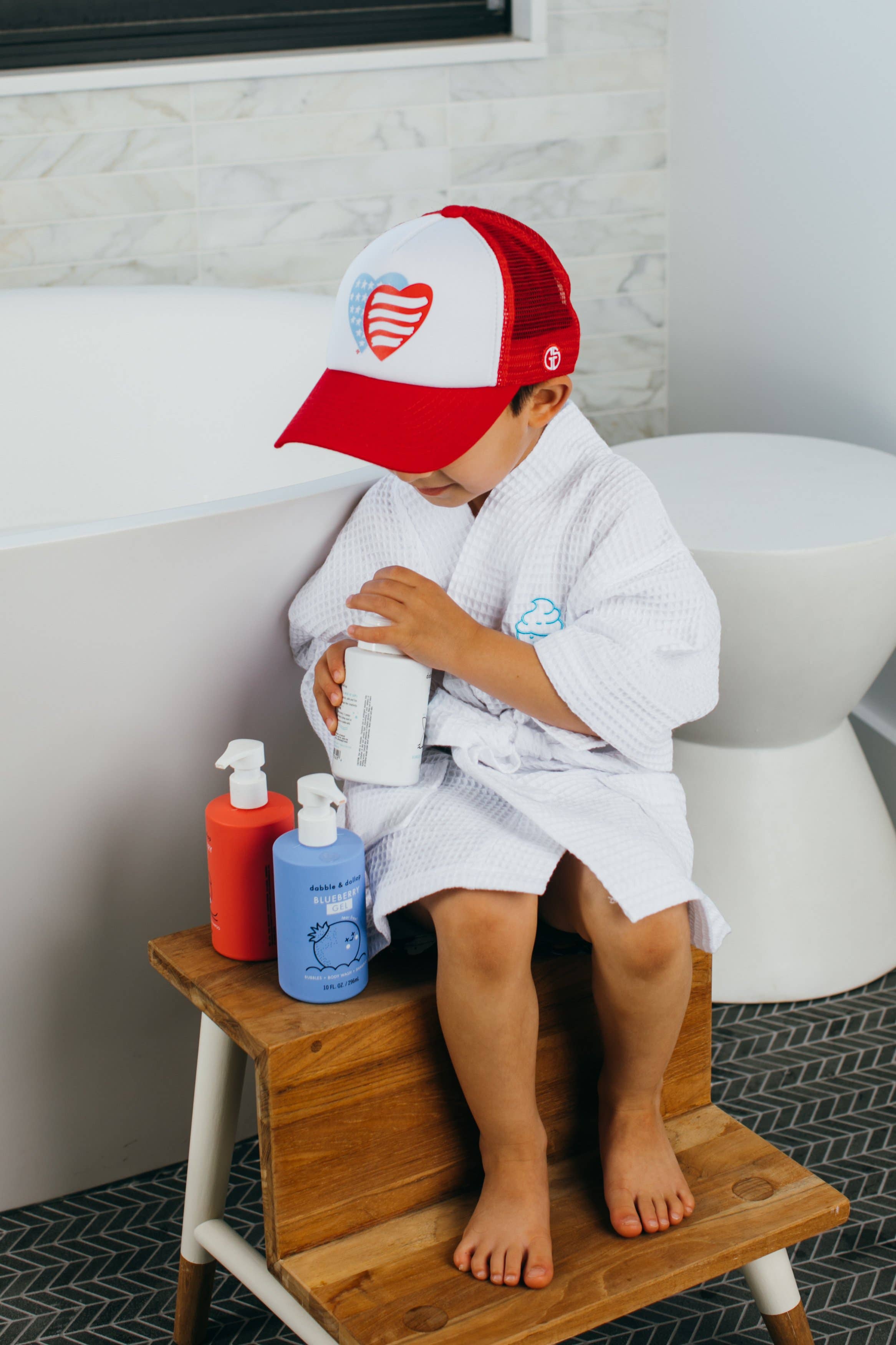 Dabble & Dollop | Blueberry Bubble Bath, Body Wash & Shampoo