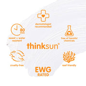ThinkSun | ThinkSport SPF 30 Face & Body Sunscreen Stick