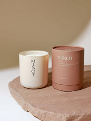 MINOT | Luna | Mandarin, Sandalwood + jasmine Luxury Non-toxic Soy Candle