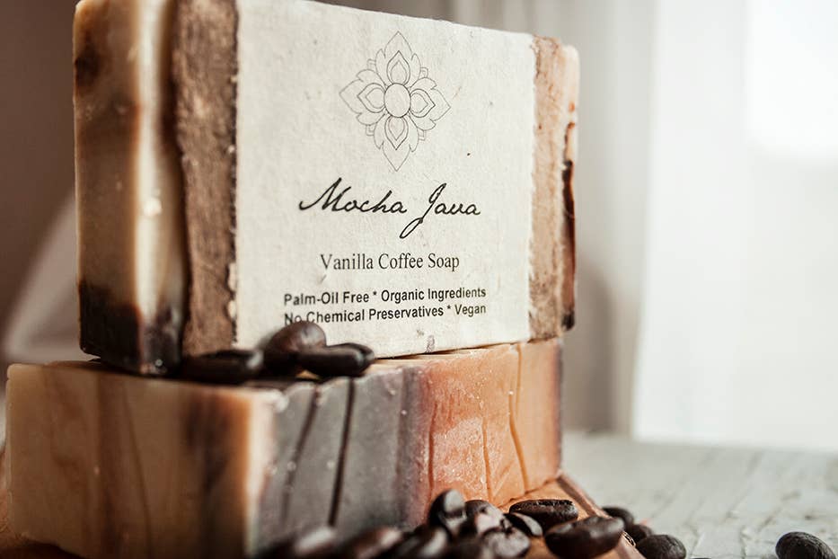 Unearth Malee | Mocha Java Coffee Exfoliation Organic Soap