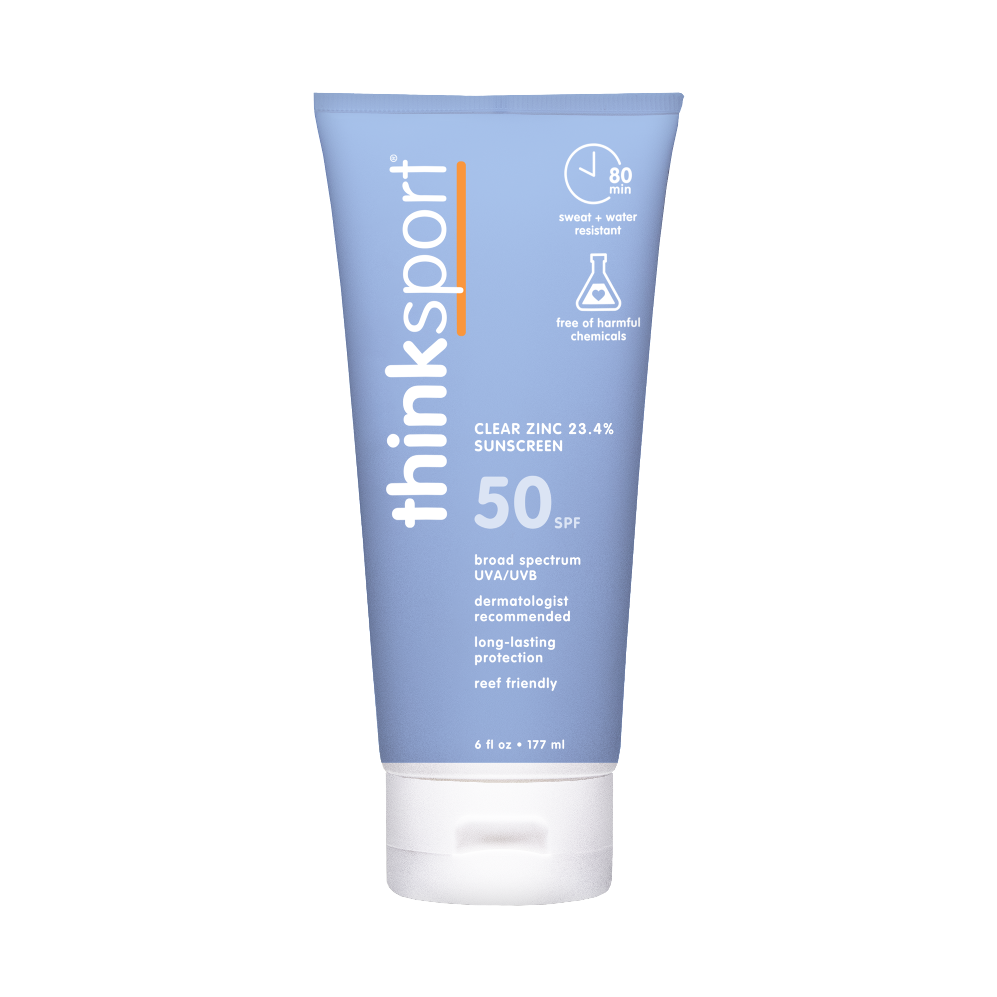 ThinkSun | ThinkSport SPF 50 Clear Zinc Sunscreen