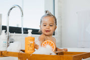 Dabble & Dollop | Tangerine Bubble Bath, Body Wash & Shampoo