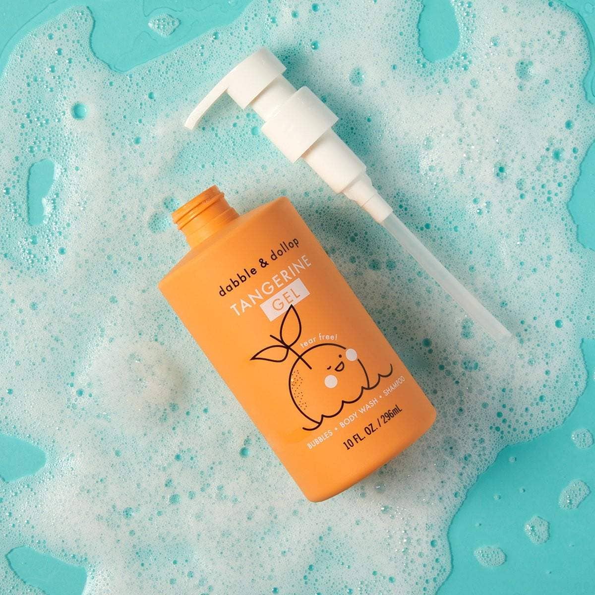 Dabble & Dollop | Tangerine Bubble Bath, Body Wash & Shampoo