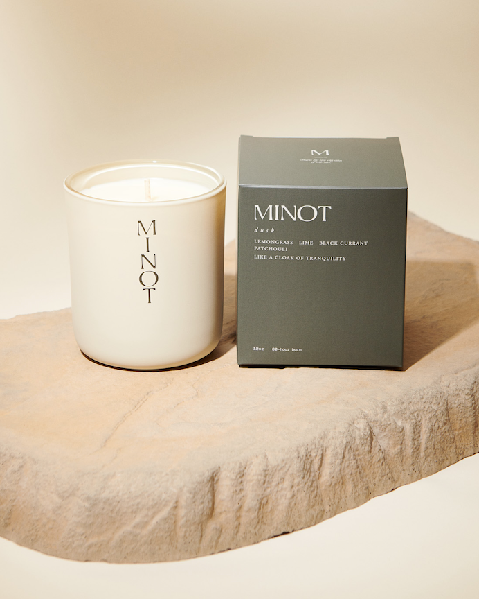 Dusk | Lemongrass, lime, black currant, & patchouli Luxury Non-toxic Soy Candle