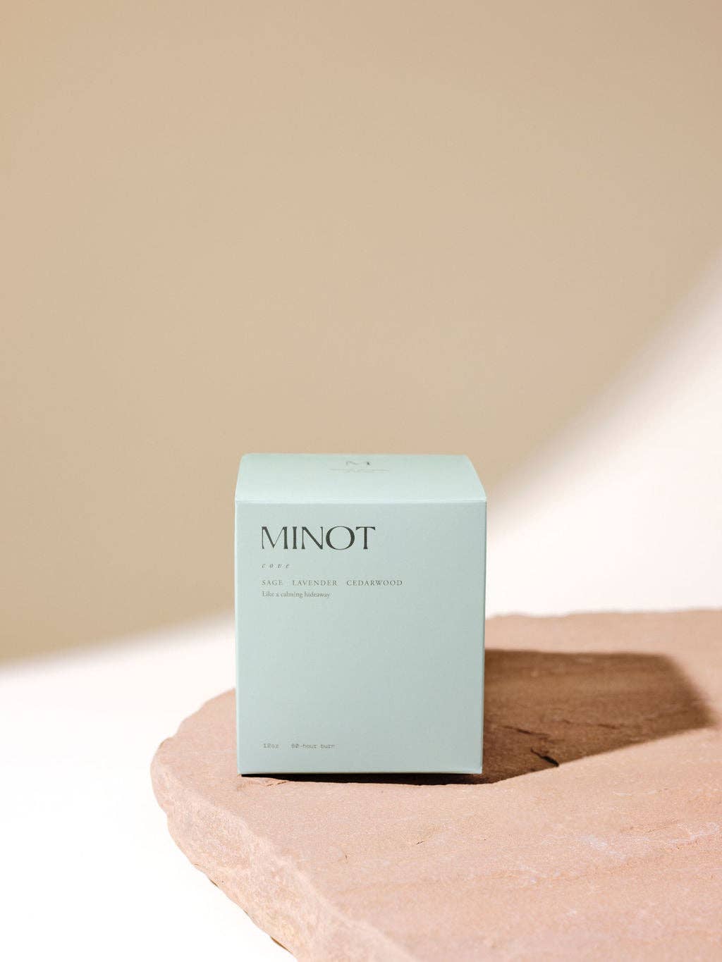 MINOT Cove | Sage, lavender & cedarwood Luxury Non-toxic Soy Candle