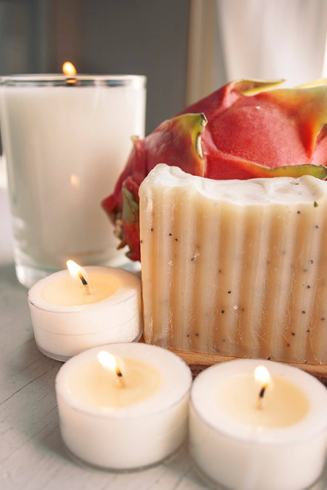 Dragon Fruit Green Tea Organic Soap