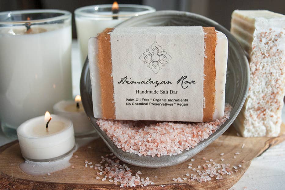 Unearth Malee | Himalayan Rose Salt Organic Soap